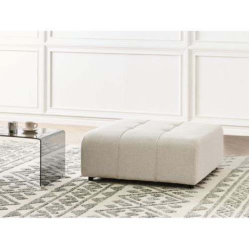 Ottoman Innvik Tissu Beige Clair