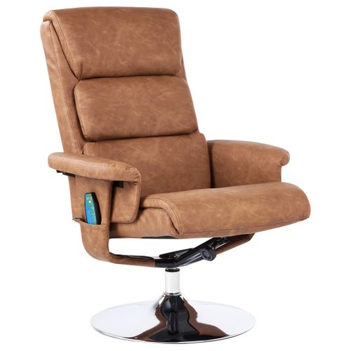 Fauteuil Massant Legend Cuir Pu Marron