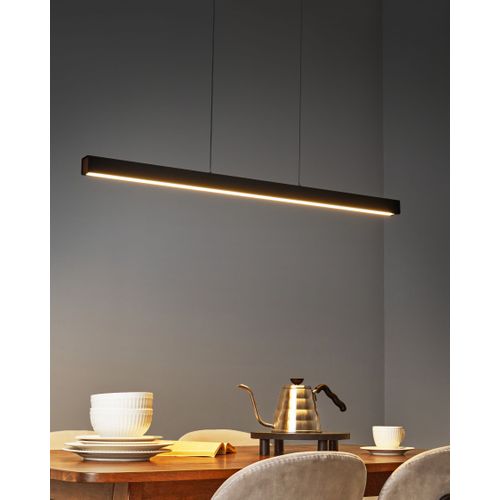 Lampe LED Suspendue Arenas Avec Télécommande Noir
