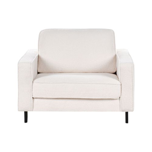 Fauteuil Savalen Bouclé Blanc