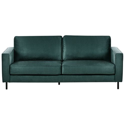 Canapé 3 Places Savalen Velours Vert Foncé