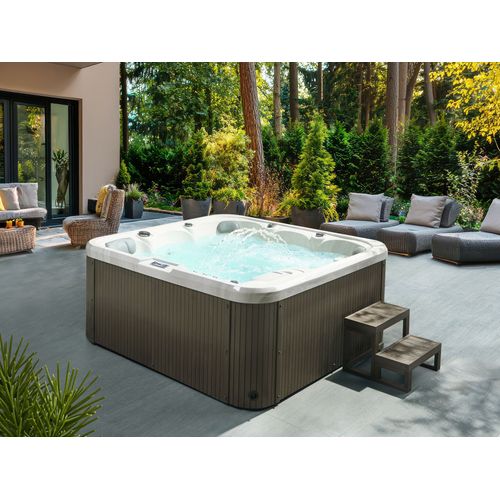 Spa D'extérieur Avec LED Calima Blanc