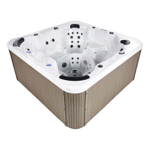 Spa D'extérieur Avec LED Villarrica Blanc