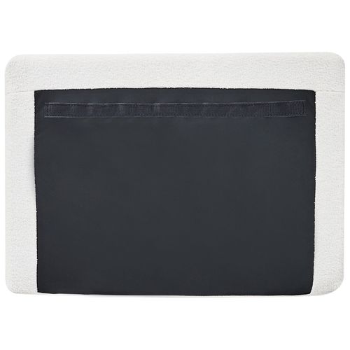 Canapé 3 Places Vadstena Bouclé Blanc Cassé