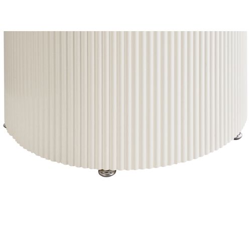 Table Basse Leona Céramique Beige Clair