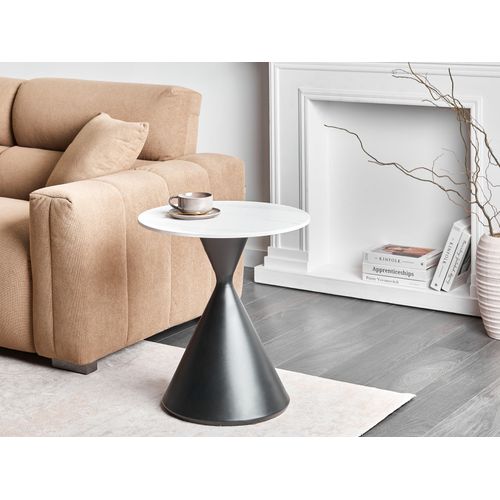 Table D'appoint Haiwee Céramique Noir/blanc