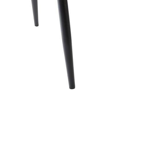 Lot De 4 Chaises De Salle à Manger Havre Velours Noir