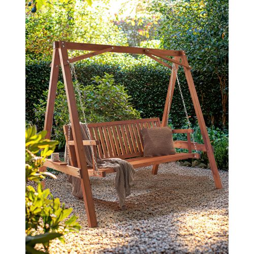 Balancelle De Jardin Ficarella Marron