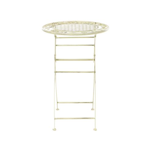 Table De Bar De Jardin Bivio 60 Cm 60 Cm Métal Vert Clair