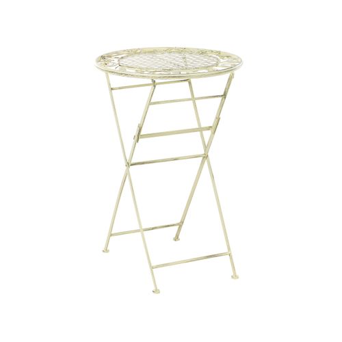 Table De Bar De Jardin Bivio 60 Cm 60 Cm Métal Vert Clair