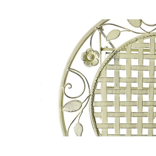 Table De Bar De Jardin Bivio 60 Cm 60 Cm Métal Vert Clair