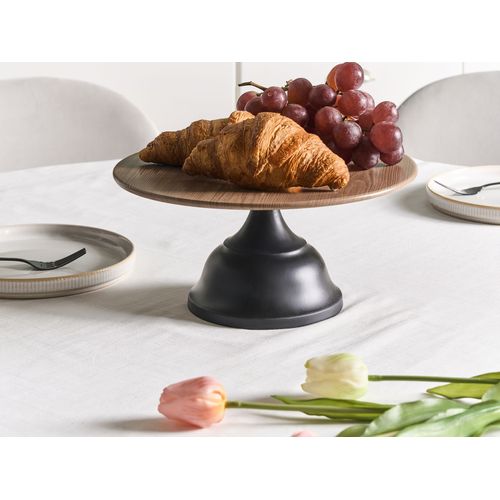 Support à Gâteaux Brioche Métal Noir
