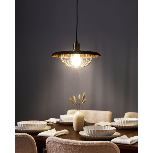 Lampe Suspension Tordillo Métal Doré