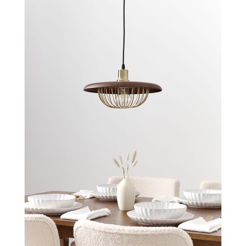 Lampe Suspension Tordillo Métal Doré