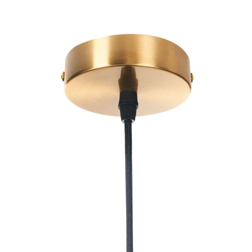 Lampe Suspension Tordillo Métal Doré