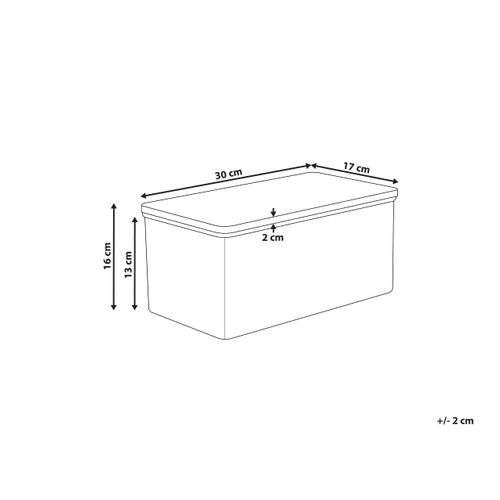 Boîte à Pain Gourmandise Métal Beige