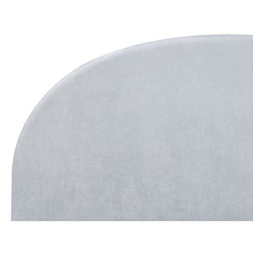 Lit Ottoman Tissu Vaucluse 160 X 200 Cm Bleu Clair