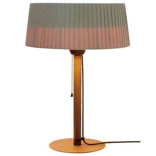 Chauffage De Terrasse Infrarouge Autoportant Olleria 1500 W Gris