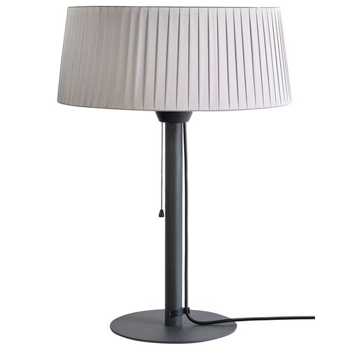 Chauffage De Terrasse Infrarouge Autoportant Olleria 1500 W Gris