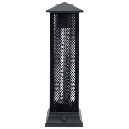 Chauffage De Terrasse Infrarouge Autoportant Tunupa 1500 W Noir