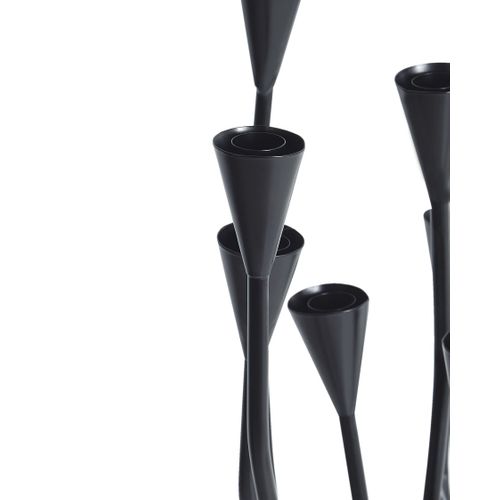Bougeoir Matosinhos Métal 54 Cm Noir