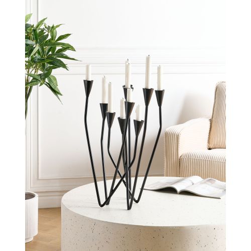 Bougeoir Matosinhos Métal 54 Cm Noir