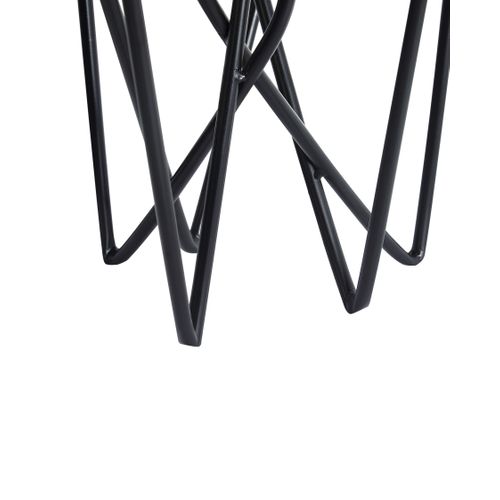 Bougeoir Matosinhos Métal 54 Cm Noir