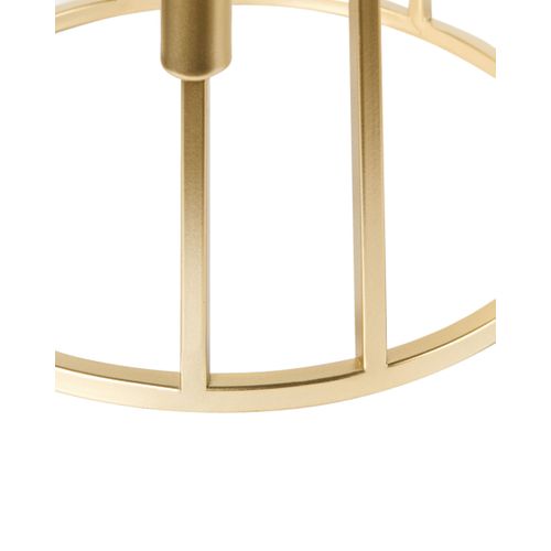 Bougeoir Trafaria Métal 26 Cm Doré