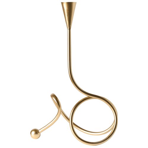 Bougeoir Arouca Métal 40 Cm Doré