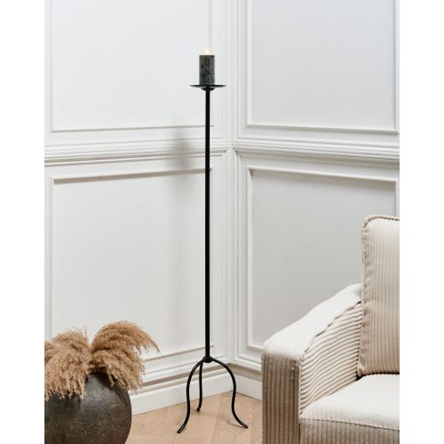 Bougeoir Almada Métal 118 Cm Noir