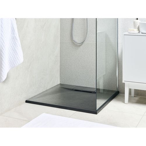 Bac De Douche Azzurro 80 X 80 X 3 Cm Noir