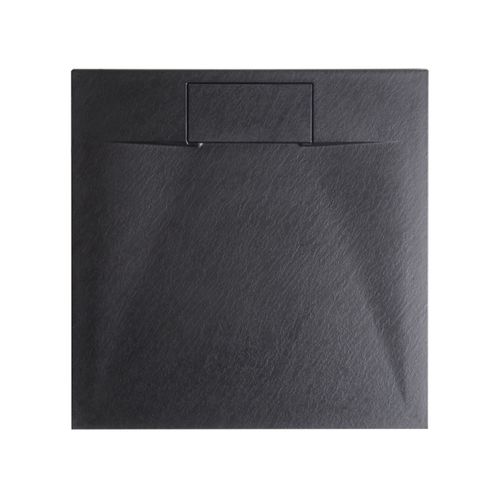Bac De Douche Azzurro 80 X 80 X 3 Cm Noir