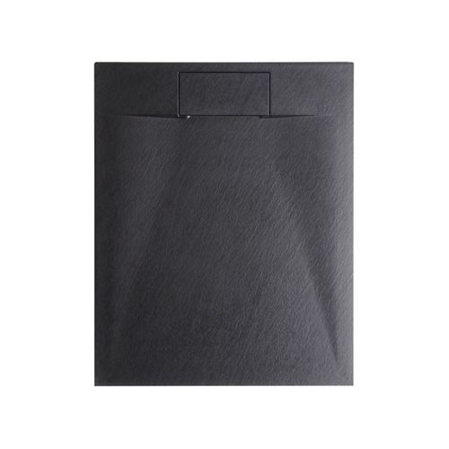 Bac De Douche Azzurro 80 X 100 X 3 Cm Noir