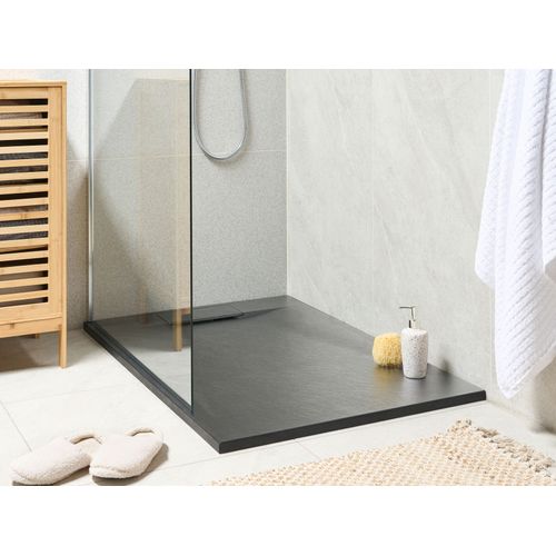 Bac De Douche Azzurro 80 X 120 X 3 Cm Noir