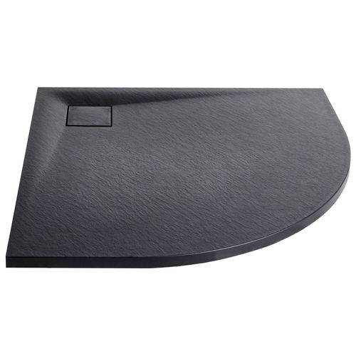 Bac De Douche Paron 80 X 80 X 3 Cm Noir