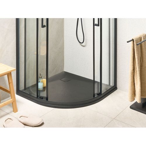 Bac De Douche Paron 90 X 90 X 3 Cm Noir