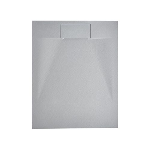 Bac De Douche Azzurro 80 X 100 X 3 Cm Gris