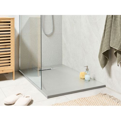 Bac De Douche Azzurro 80 X 120 X 3 Cm Gris