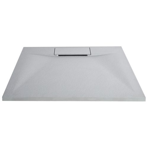 Bac De Douche Azzurro 90 X 90 X 3 Cm Gris