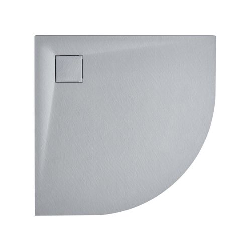 Bac De Douche Paron 80 X 80 X 3 Cm Gris