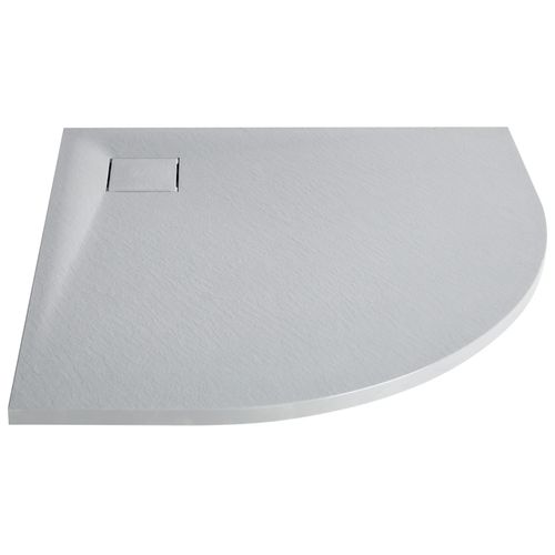 Bac De Douche Paron 90 X 90 X 3 Cm Gris
