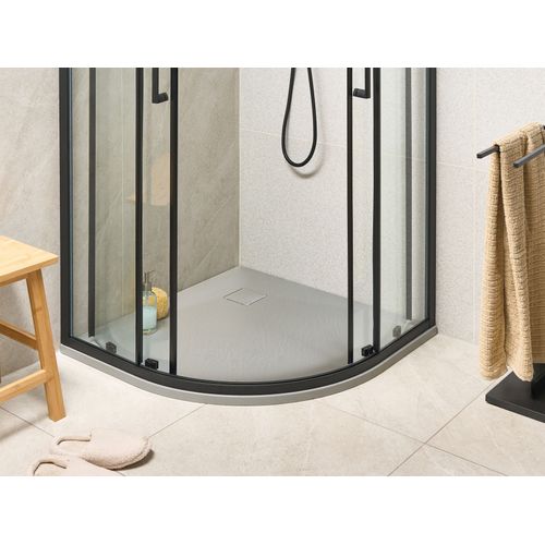 Bac De Douche Paron 90 X 90 X 3 Cm Gris