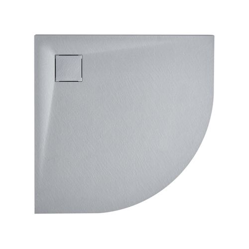 Bac De Douche Paron 90 X 90 X 3 Cm Gris