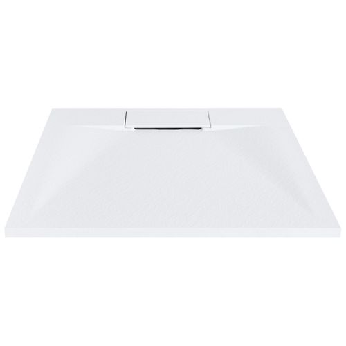 Bac De Douche Azzurro 80 X 80 X 3 Cm Blanc