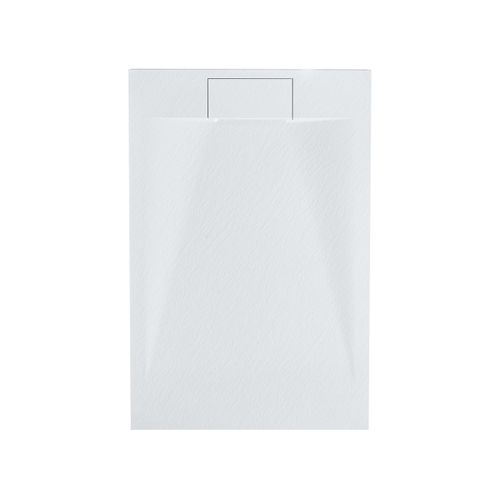 Bac De Douche Azzurro 80 X 120 X 3 Cm Blanc