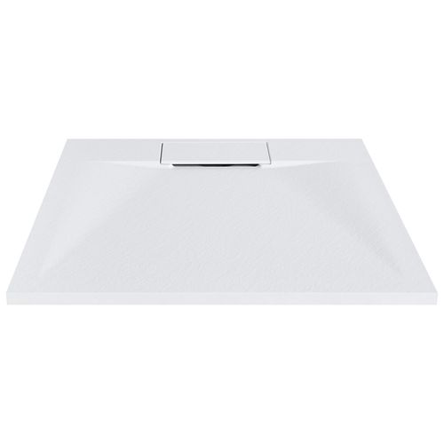 Bac De Douche Azzurro 90 X 90 X 3 Cm Blanc