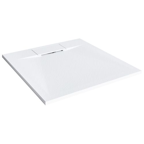 Bac De Douche Azzurro 90 X 90 X 3 Cm Blanc