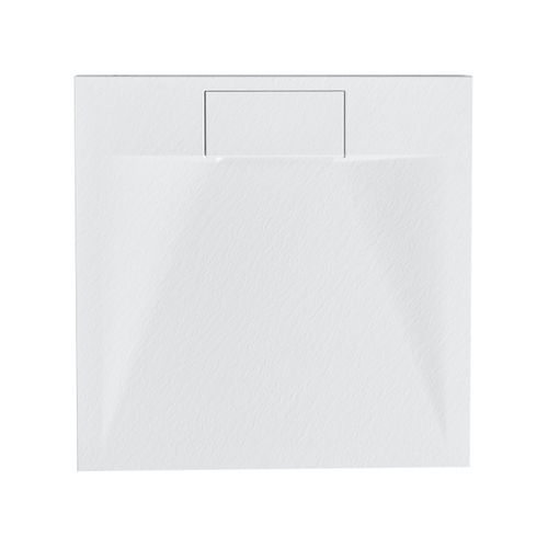 Bac De Douche Azzurro 90 X 90 X 3 Cm Blanc