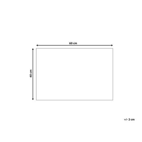 Paillasson Ilocos Naturel 40 X 60 Cm Fibre De Coco