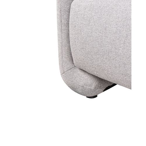 Fauteuil Saland Tissu Gris